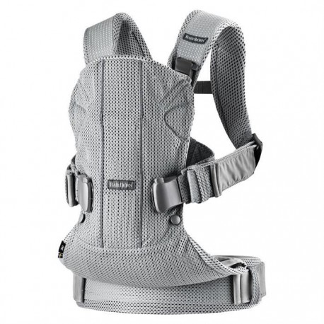 Marsupiu anatomic BabyBjorn One Air - Greige 3D Mesh