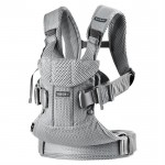 Marsupiu anatomic BabyBjorn One Air - Greige 3D Mesh