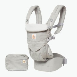 Marsupiu Ergobaby Omni 360 Cotton Pearl Grey