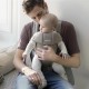 Marsupiu anatomic BabyBjorn Mini cu pozitii multiple de purtare - Greige Mesh