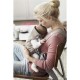 Marsupiu anatomic BabyBjorn Mini cu pozitii multiple de purtare - Greige Mesh