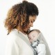 Marsupiu anatomic BabyBjorn Mini cu pozitii multiple de purtare - Greige Mesh