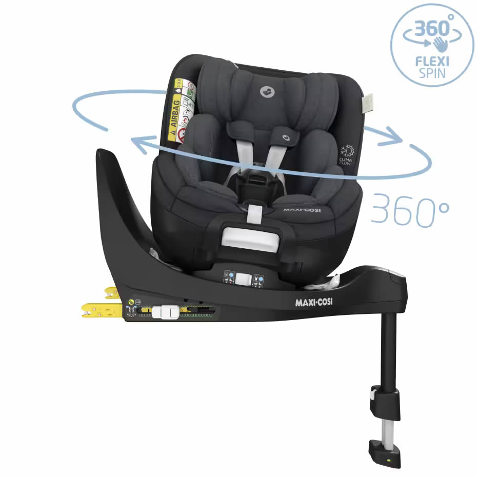 Scaun auto Maxi-Cosi Mica Pro Eco i-Size G-Cell rear-facing rotativ 40-105 cm