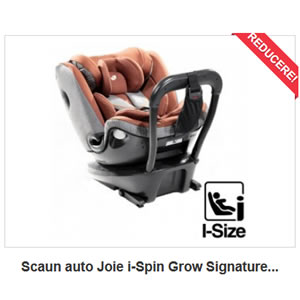 Scaun auto Joie i-Spin Grow cu centura Top Tether