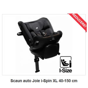 Scauna uto cu picior de sprijin Joie i-Spin XL