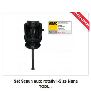 Scaun auto cu picior de sprijin Nuna Todl